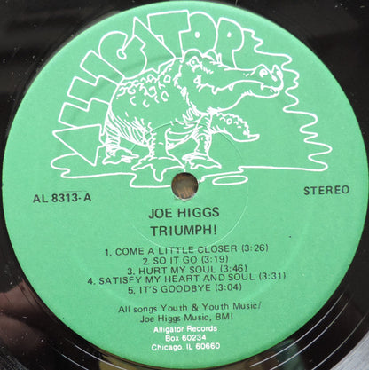 Joe Higgs : Triumph! (LP, Album)