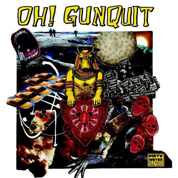 Oh! Gunquit : Eat Yuppies and Dance (LP, Album)