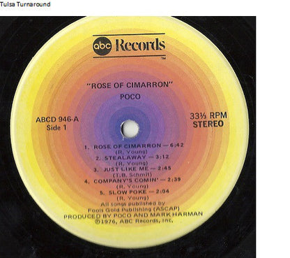 Poco (3) : Rose Of Cimarron  (LP, Album)