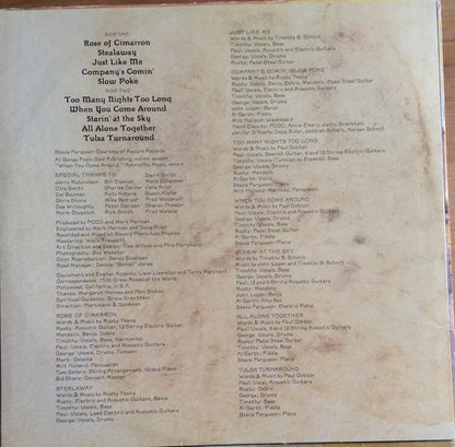 Poco (3) : Rose Of Cimarron  (LP, Album)