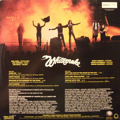Whitesnake : Live... In The Heart Of The City (LP, Album, Club, RE, Hau)