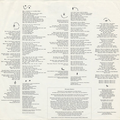 Laurie Anderson : Strange Angels (LP, Album)