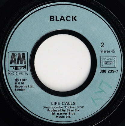 Black (2) : Wonderful Life  (7", Single)