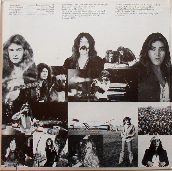 Deep Purple : Come Taste The Band (LP, Album, Pit)
