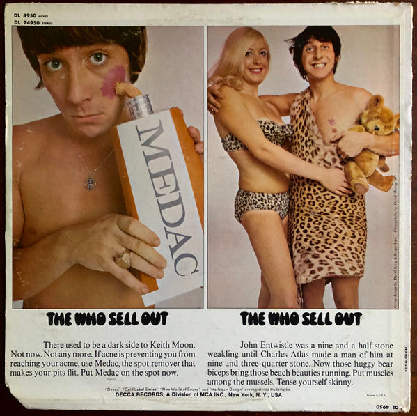 The Who : The Who Sell Out (LP, Album, Pin)