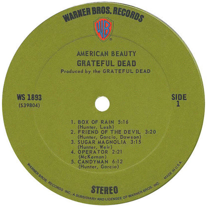 Grateful Dead* : American Beauty (LP, Album, Pit)