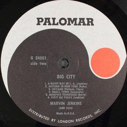 Marvin Jenkins : Big City (LP, Album, Mono)