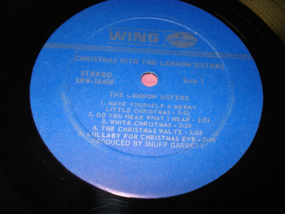 The Lennon Sisters : Christmas With The Lennon Sisters (LP, Album, RE)