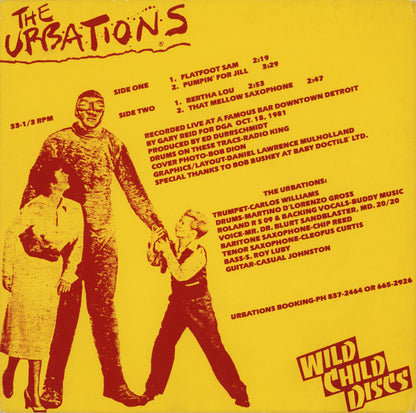 The Urbations : Flat Foot Sam (7", EP)