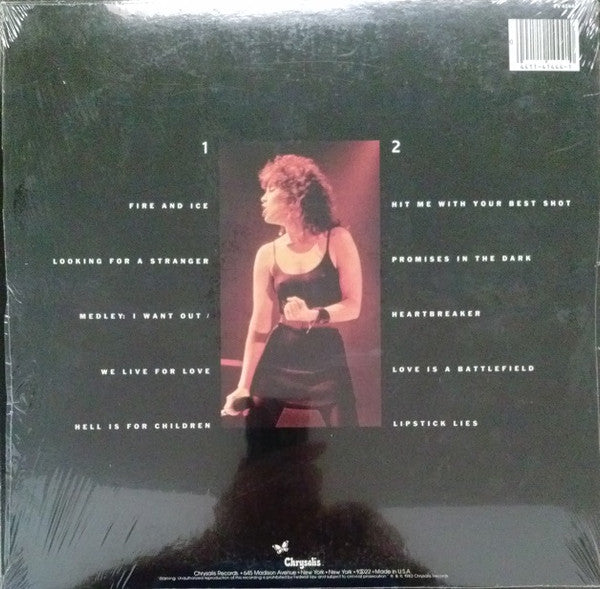 Benatar* : Live From Earth (LP, Album, Pit)