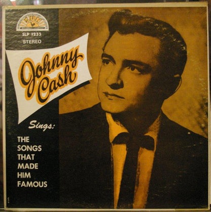 Johnny Cash : Sings The Songs That Made Him Famous (LP, Album)