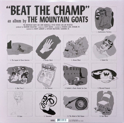 The Mountain Goats : Beat The Champ (2xLP, Album)