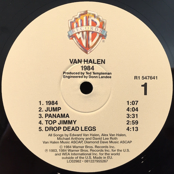 Buy Van Halen : 1984 (LP, Album, RE, RM, 180) Online for a great