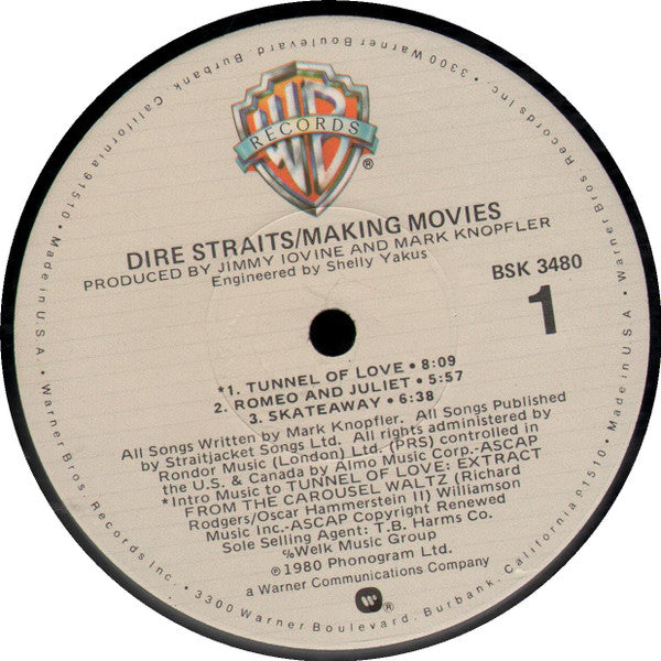 Dire Straits : Making Movies (LP, Album, Jac)