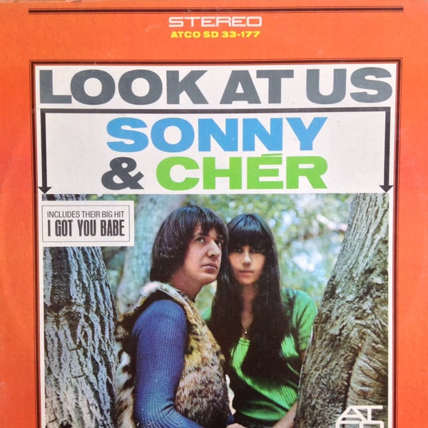 Sonny & Chér* : Look At Us (LP, Album)