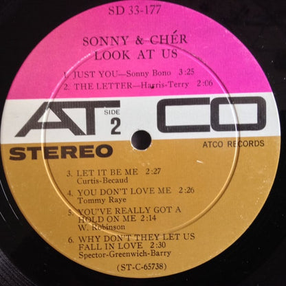 Sonny & Chér* : Look At Us (LP, Album)