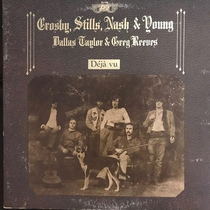 Crosby, Stills, Nash & Young : Déjà Vu (LP, Album, RE, Pre)