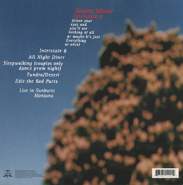 Modest Mouse : Interstate 8 (LP, EP, RE, 180)
