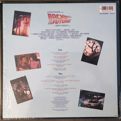 Various : Back To The Future (Music From The Motion Picture Soundtrack) (LP, Album, Comp, Club, CRC)