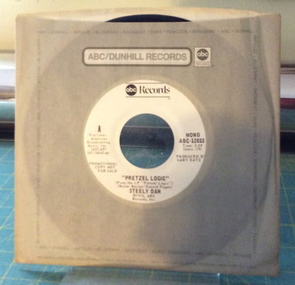 Steely Dan : Pretzel Logic (7", Mono, Promo)