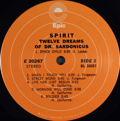 Spirit (8) : Twelve Dreams Of Dr. Sardonicus (LP, Album, RE, Pit)