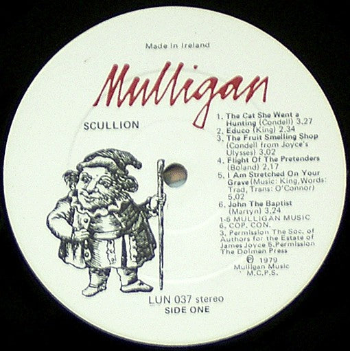 Scullion : Scullion (LP, Album)