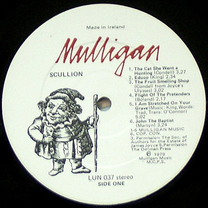Scullion : Scullion (LP, Album)