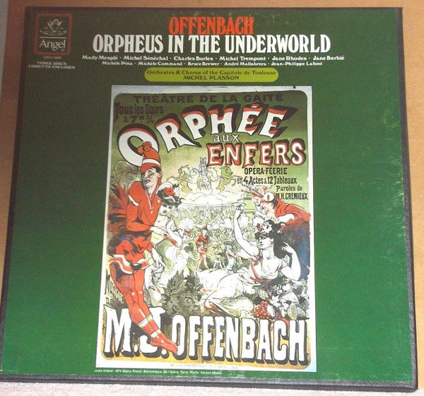 Jacques Offenbach, Michel Plasson, Orchestre National Du Capitole De Toulouse : Orpheus In The Underworld (3xLP)