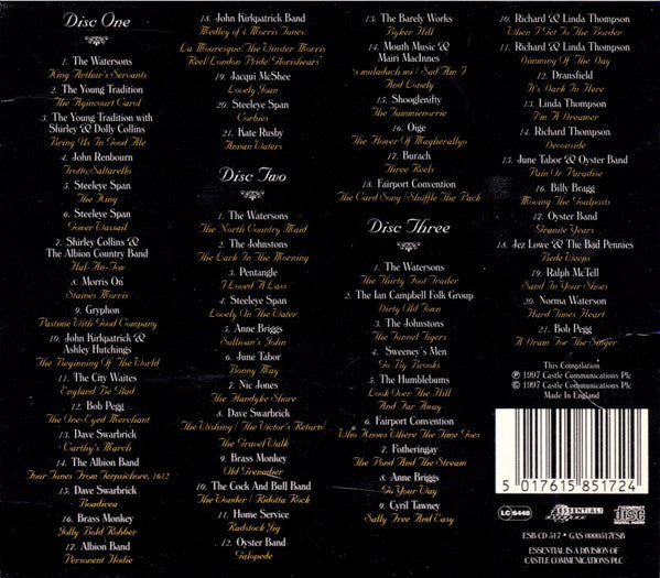 Various : New Electric Muse II ~ The Continuing Story Of Folk Into Rock (3xCD, Comp)