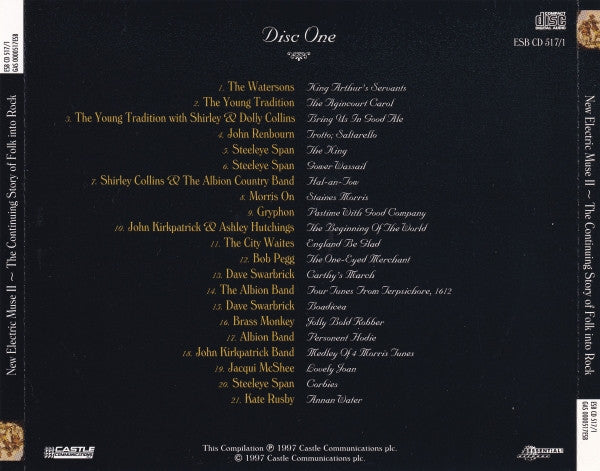 Various : New Electric Muse II ~ The Continuing Story Of Folk Into Rock (3xCD, Comp)
