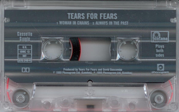 Tears For Fears : Woman In Chains (Cass, Single)