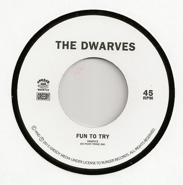 Dwarves : Fun To Try (7", RSD, Single, Ltd)
