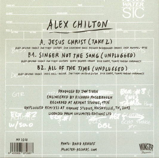 Alex Chilton : Jesus Christ (7", RSD, Single, Ltd)