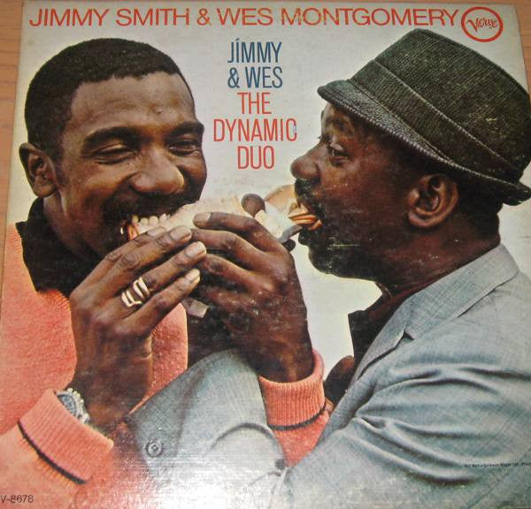 Jimmy Smith & Wes Montgomery : Jimmy & Wes - The Dynamic Duo (LP, Album, Mono)