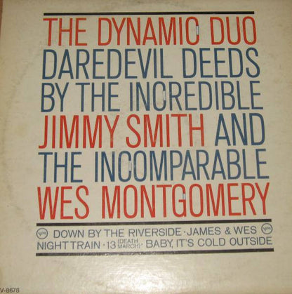 Jimmy Smith & Wes Montgomery : Jimmy & Wes - The Dynamic Duo (LP, Album, Mono)