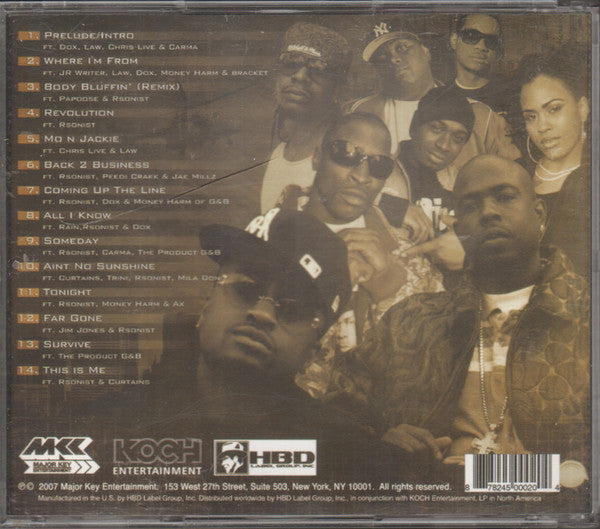 The Heatmakerz* : The Rush - Official Street Album (CD, Album)