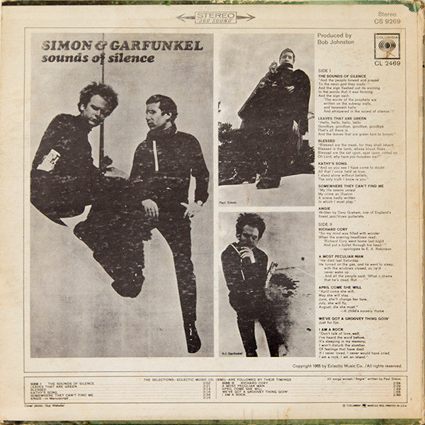 Simon & Garfunkel : Sounds Of Silence (LP, Album)