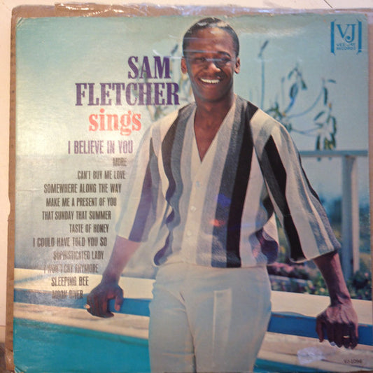 Sam Fletcher : Sings I Believe In You (LP, Album, Mono, Promo)