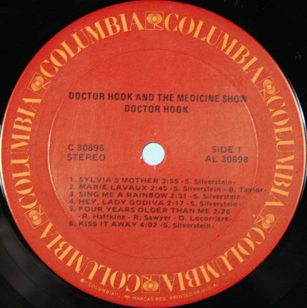 Doctor Hook* : Doctor Hook (LP, Album)