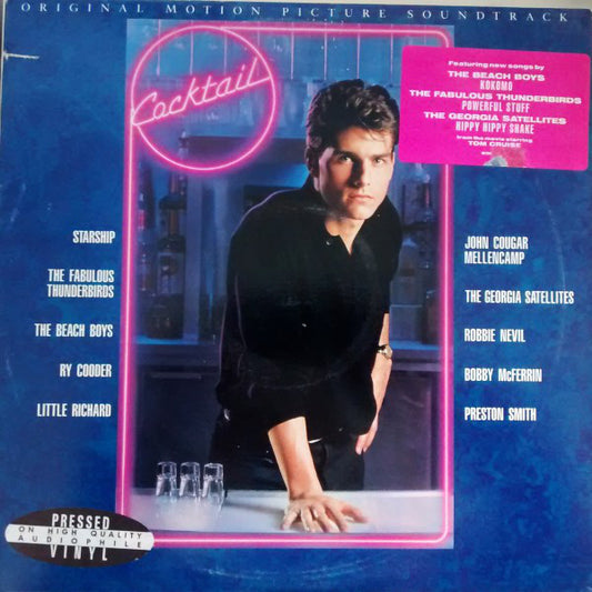 Various : Cocktail - Original Motion Picture Soundtrack (LP, Comp, Promo)