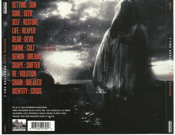 I The Breather : Life Reaper (CD, Album)