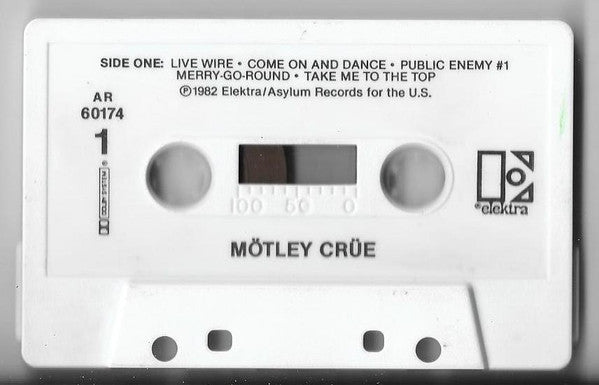 Mötley Crüe : Mötley Crüe (Cass, Album, AR)