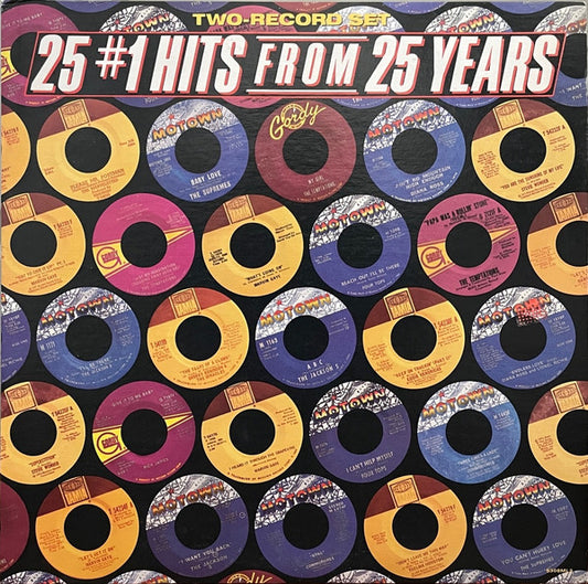 Various : 25 #1 Hits From 25 Years (2xLP, Comp, Club, RCA)