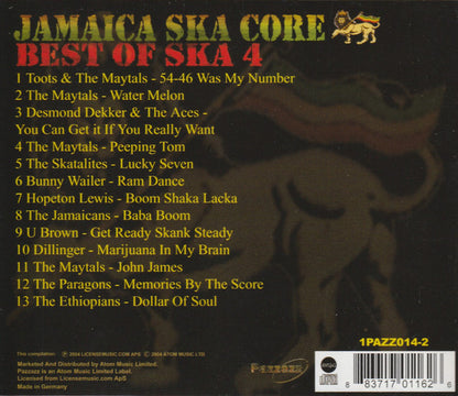 Various : Jamaica Ska Core (Best Of Ska 4) (CD, Comp)