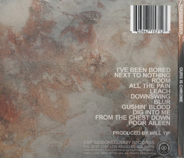 Superheaven : Ours Is Chrome (CD, Album)