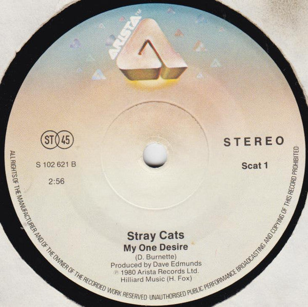 Stray Cats : Runaway Boys (7")