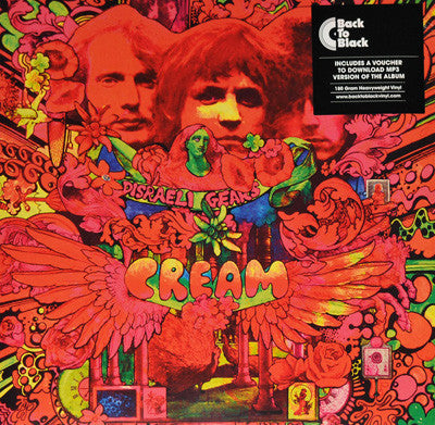 Cream (2) : Disraeli Gears (LP, Album, RE, 180)