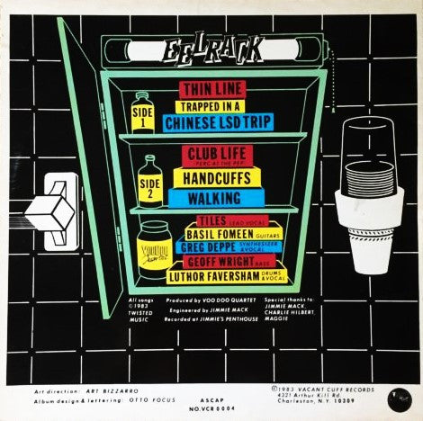 Voodoo Quartet : EEL RACK  (12", EP)