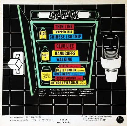 Voodoo Quartet : EEL RACK  (12", EP)