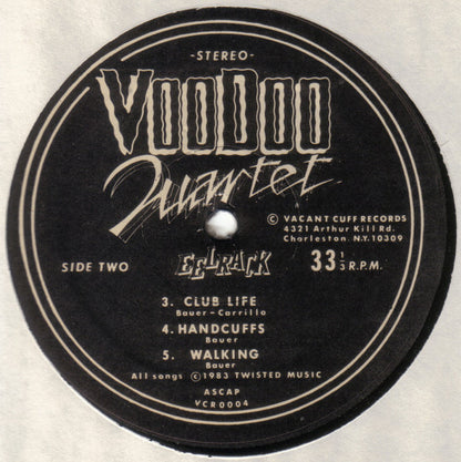 Voodoo Quartet : EEL RACK  (12", EP)